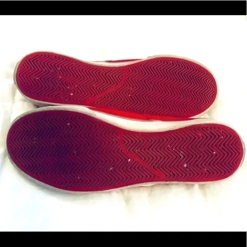 BURTON GRAVIS Slymz Formula One Skateboard Low Sneakers Shoes Red White Mens 6 - Picture 5 of 5
